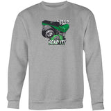 Green Top BARRA ... Just Send It! Sweatshirt