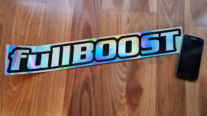 Large fullBOOST sticker