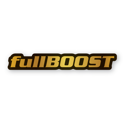 fullBOOST Gold sticker