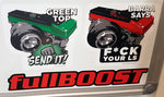 Australian Green top Barra sticker