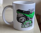 GREEN TOP BARRA ... JUST SEND IT! Mug